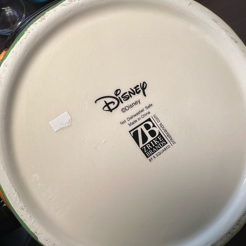 Disney Mickey Mouse Halloween Pumpkin House Cookie Jar Hand Painted NEW. - Picture 4 of 4